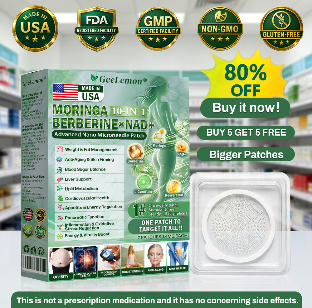 💥𝐎𝐟𝐟𝐢𝐜𝐢𝐚𝐥 𝐔𝐒 𝐒𝐭𝐨𝐫𝐞| 𝐆𝐞𝐞𝐋𝐞𝐦𝐨𝐧® 𝐌𝐨𝐫𝐢𝐧𝐠𝐚 · 𝐁𝐞𝐫𝐛𝐞𝐫𝐢𝐧𝐞 × 𝐍𝐀𝐃+ 𝟏𝟎-𝐢𝐧-𝟏 𝐀𝐝𝐯𝐚𝐧𝐜𝐞𝐝 𝐍𝐚𝐧𝐨 𝐌𝐢𝐜𝐫𝐨𝐧𝐞𝐞𝐝𝐥𝐞 𝐏𝐚𝐭𝐜𝐡 — 🇺🇸(𝐉𝐮𝐬𝐭 𝐨𝐧𝐜𝐞 𝐚 𝐝𝐚𝐲, 𝐯𝐢𝐬𝐢𝐛𝐥𝐞 𝐜𝐡𝐚𝐧𝐠𝐞𝐬 𝐢𝐧 𝟕 𝐝𝐚𝐲𝐬）𝘽𝙚𝙧𝙗𝙚𝙧𝙞𝙣𝙚 + 𝙈𝙤𝙧𝙞𝙣𝙜𝙖 𝙁𝙤𝙧𝙢𝙪𝙡𝙖 ✅ 𝐅𝐨𝐫 𝐨𝐛𝐞𝐬𝐢𝐭𝐲, 𝗟𝗼𝗼𝘀𝗲 𝘀𝗸𝗶𝗻,𝐝𝐢𝐚𝐛𝐞𝐭𝐞𝐬, 𝐬𝐥𝐞𝐞𝐩 𝐚𝐩𝐧𝐞𝐚, 𝐣𝐨𝐢𝐧𝐭 𝐢𝐬𝐬𝐮𝐞𝐬, 𝐚𝐧𝐝 𝐦𝐨𝐫𝐞 💥