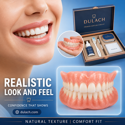 🌎 DULACHTM Custom-Fit Dentures ⏰ ENDS TODAY • 70% OFF | Smile with Confidence