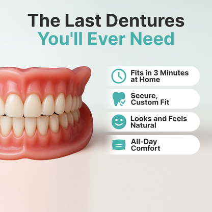 🌎 DULACHTM Custom-Fit Dentures ⏰ ENDS TODAY • 70% OFF | Smile with Confidence