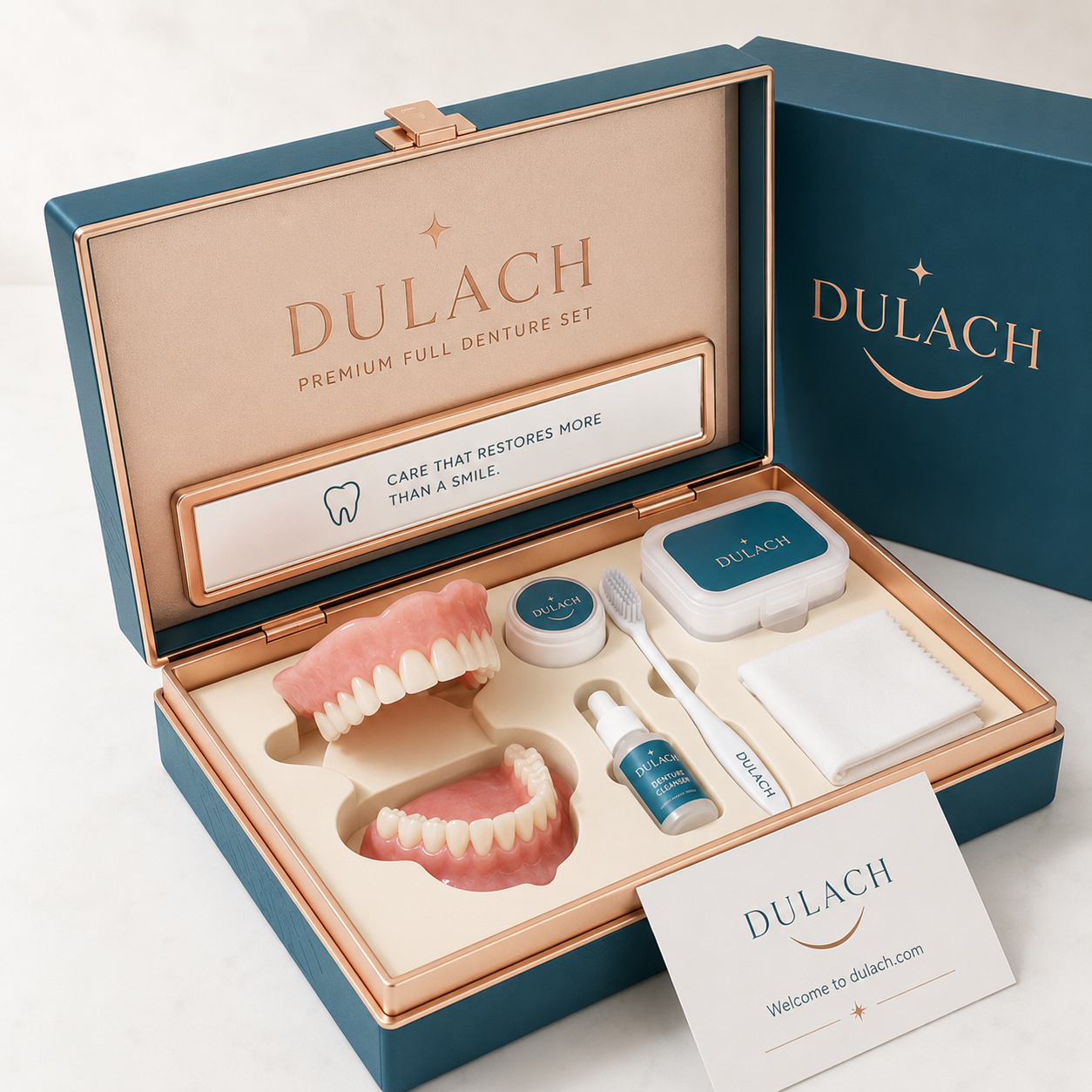 🌎 DULACHTM Custom-Fit Dentures ⏰ ENDS TODAY • 70% OFF | Smile with Confidence