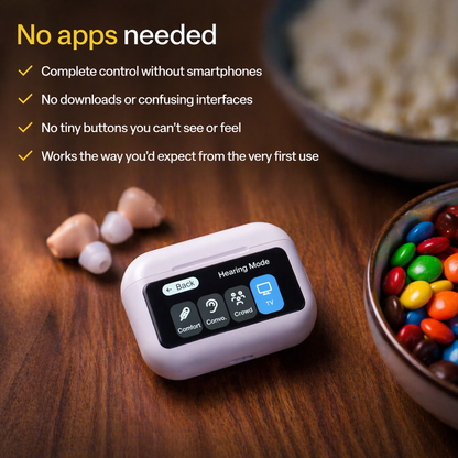 🔥 Only 3 Hours Left! 👂 Pryxo™ Atom X Smart Hearing Aids — Clearer Sound, More Comfortable Living 💖🔊