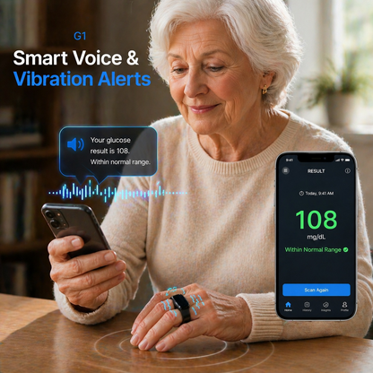 🎉 70% OFF Launch Offer🔥bestiate™ G1 Non-Invasive Smart Ring