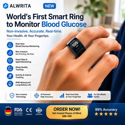 🎉 75% OFF Launch Event 🏆AuraNova™ G1 Non-Invasive Smart Ring